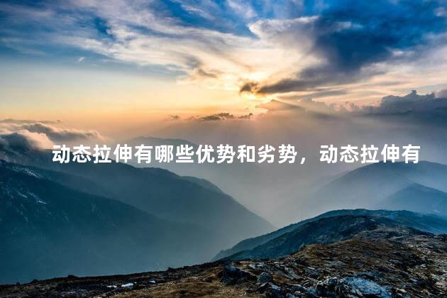 动态拉伸有哪些优势和劣势，动态拉伸有哪些优势和劣势呢