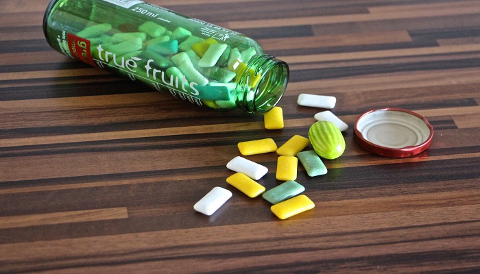 口香糖的热量